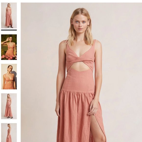 ALAMOS MIDI DRESS - Picture 1 of 4